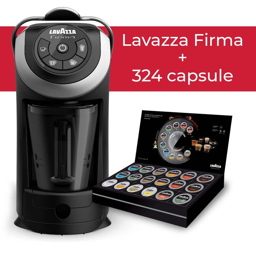 Lavazza Firma + 324 Capsule, KIT - DI TO BREAK - Macchine del caffè per  Casa, Azienda
